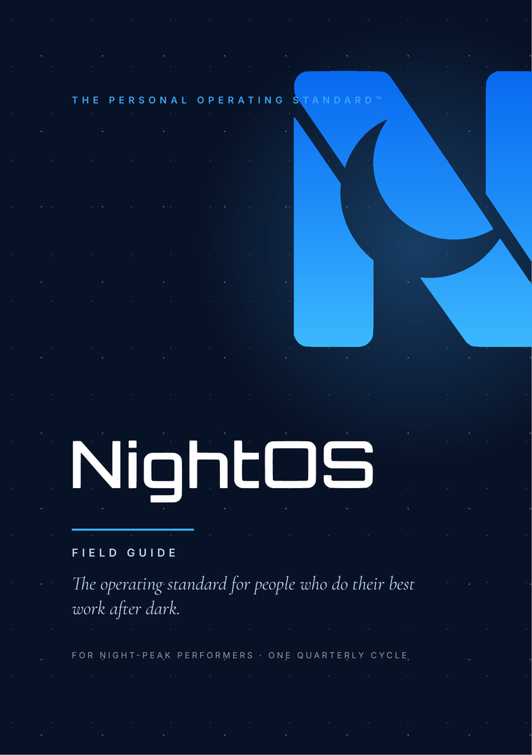 The NightOS Field Guide — cover